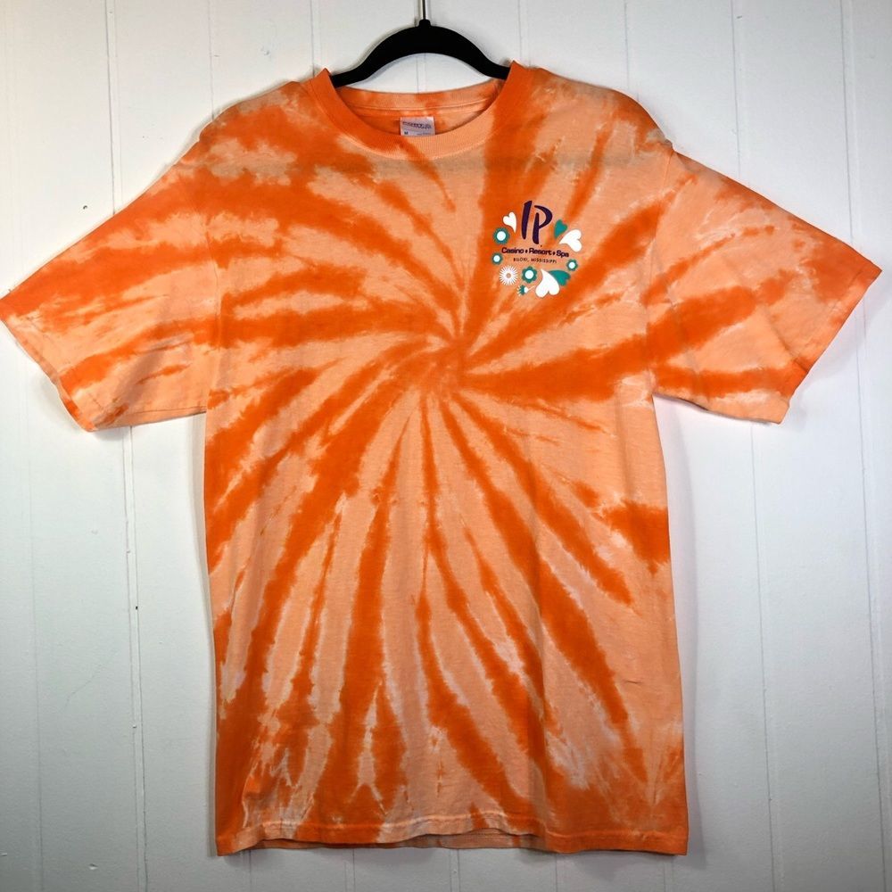 Port & Company IP Casino Biloxi, Mississippi Tie Dye Short Sleeve T-Shirt
